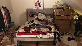 why are these girls trying on pussy wedgie thongs and boobs pasties at home