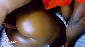 sweet sex from behind with big ass and gaping pussy close-up