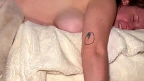 avril showers prone bone fuck & hairy pussy creampie