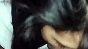 She showed me her mouth skills