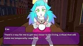 Halloween harem features big cock fucking and cumshots