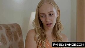 Skinny sisters talk and fuck hard!