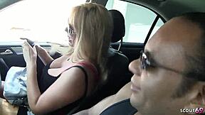 Huge Ass Blonde Wife Cheats Interracially