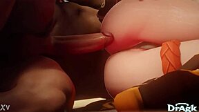 Xiangling Gets Her Ass Penetrated On The Kitchens Floor First Time Anal Genshin Impact Porn