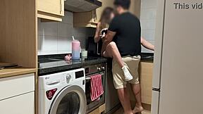 While talking to my boyfriend on the phone, my stepfather licks my pussy and fucks me hard, creampieing me.