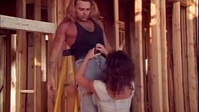 Ashlyn Gere Gets Tag Teamed In Threeway Classic Porn With Deepthroat And Cumshots