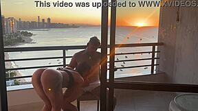 Delicious Fucking At Sunset In Cowgirl Position