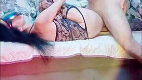 SKINNY MATURE AMATEUR GETS PROBED HARD IN COWGIRL