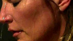 Vanessa Sky swallows Ricky Johnson's large black cock in crazy cowgirl ride