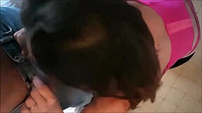 French slut in satin panties and lingerie, getting spanked and fucked with vulgar talk.