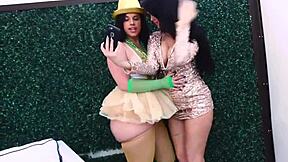 Pawg fantasy fuck big dick black leprechaun fucks two huge pawg asses on st patricks day