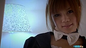 her tits bounced while getting fucked by two hard fat cocks