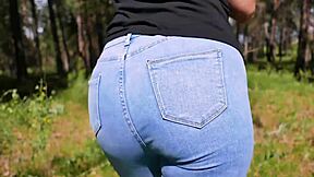 i fucked cristall gloss's big ass with monster cock and cumshot in public outdoor