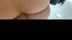 Slutty british horny girlfriend experience blowjob and masturbation orgasm