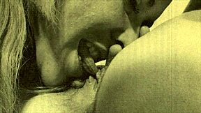 Vintage Pussy Eating Lesbians in Retro Group Scene