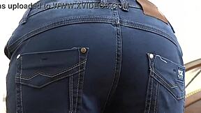 I'm stripping off my jeans after a sweaty walk