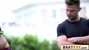 Brunette Teen Dances Flamenco Before Hardcore Fucking With Big Cock