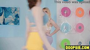 Big Cock Trannies Transform Yoga Class Into Intense Anal Threesome Session