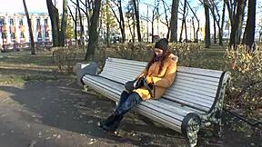 I'm stripping off my jeans after a sweaty walk