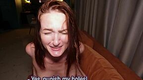 aggressive hard sex with cheating wife this slut deserved to get it rough