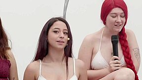 Putalocura features old brunette girls discussing sex openly