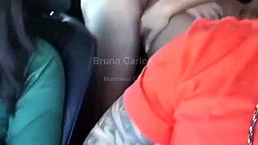 Hot Blonde Fucked in Car by Ex