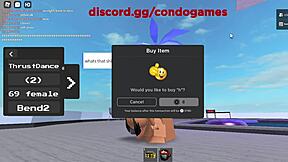 Piping another roblox girl in her tight vagina with intense anal and oral action!
