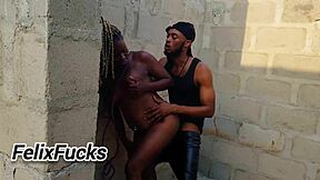 Jasmine Candy Troubled by Area Boys, Dominated by Fjelixx Fat Cock