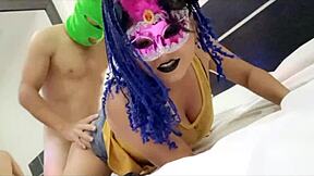 hot stepmother invites to hotel after blowjob rides dick