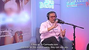 Latina Kaorianya, Multi-Orgasmic Cosplay Model, Rides Fuck Machine on Juan Bustos Podcast