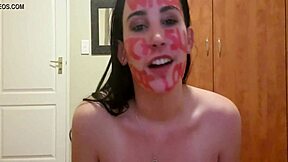 self-inflicted punishment involving pissing slapping gagging and dirty talk