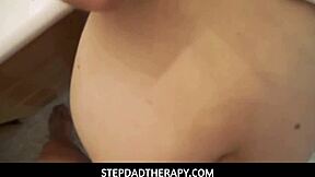 stepdadtherapy - maya kendrick redhead busy on cam with huge thick cock