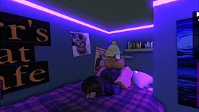 Woman in cafe with ripped leggings we had sex