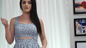 Young Beauty Kacey Quinn Gets Facial After Rough Doggystyle Pounding