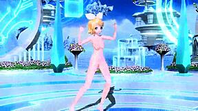i explore kagamine rin's full nude mod in love song project diva