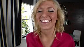 Skinny Hottie Proves Age Then Jumps On Cock For Cum!