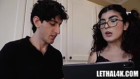 Slutty Nikki Slick Bangs Her Boss Nick Strokes!