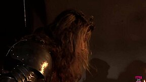 Unbelievable orgy in a medieval eating hall where everyone fucks around doggy style