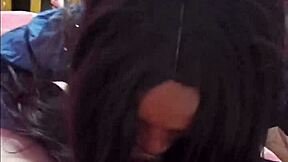 Feel The Intense Emotions As Daddy Porn Boss Receives Best Blowjob Close Up From Black Cock Sucking Slut