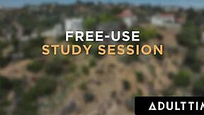 Milf lexi luna helps stepson focus with free use pussy fuck during study session?