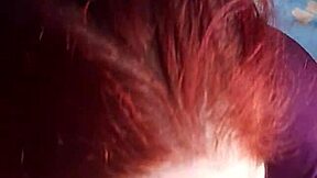 Curvy lover sucks big cock and gets cum on face