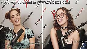 Award-Winning Sluts Spill The Cum I Mean Tea - Lexi Luna Cory Chase Leana Lovings Siri Dahl!