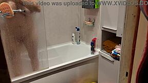 Caught Stepsister in Bathroom Shower