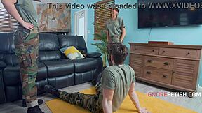 The military boot-y camp ignorefetish