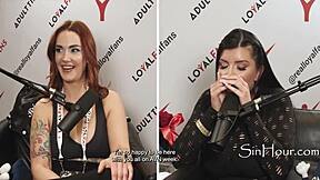 Award-Winning Sluts Spill The Cum I Mean Tea - Lexi Luna Cory Chase Leana Lovings Siri Dahl!