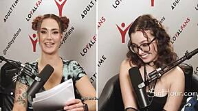 Award-Winning Sluts Spill The Cum I Mean Tea - Lexi Luna Cory Chase Leana Lovings Siri Dahl!