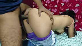 Cute Indian girl gets hardcore fucked by her best friend.