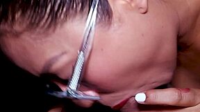 Frida Gives Sensual Blowjob to Husband's Friend