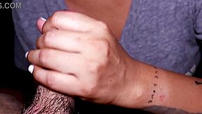 Frida Gives Sensual Blowjob to Husband's Friend