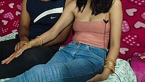 Cute Indian girl gets hardcore fucked by her best friend.